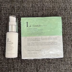 LimeLife Glowing Green Toner Pads and Sotoks